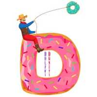 Dolfo's Donuts Logo