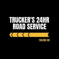 Truckers 24 Hour Road Service Truck repair Logo