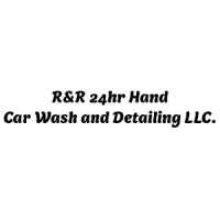 R&R 24hr Hand Car Wash and Detailing LLC. Logo