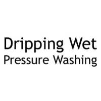 Dripping Wet Pressure Washing Logo