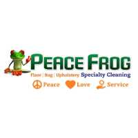 Peace Frog Specialty & Carpet Cleaning Logo