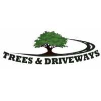 Trees & Driveways LLC. Logo