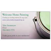 Welcome Home Painting Logo