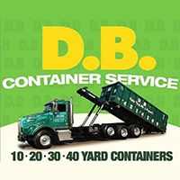 D.B. Container Service Logo