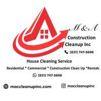 M & A Construction Cleanup Inc - Construction Cleanup Seaside CA, Residential Cleaning, New Construction Cleaning Service, Move-Out House Cleaning Logo