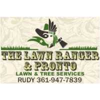 The Lawn Ranger & Pronto lawn and tree services Logo