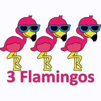 3 Flamingos Frozen Yogurt and Boba Tea(DINE IN OPEN) Logo