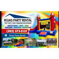 Rojas Party Rental LLC. Logo