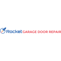 Rocket Garage Door Repair Logo
