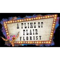 A Fling of Flair Florist Logo