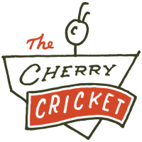 Cherry Cricket | Ballpark Logo