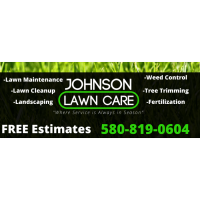 Johnson Lawn Care & Weed Control Logo