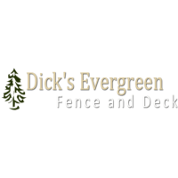 Dick's Evergreen Fence and Deck Logo