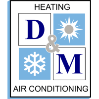 D & M Heating and Air Conditioning Logo