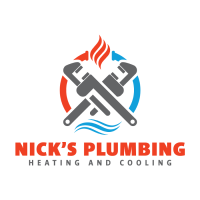 Nick's Plumbing Heating & Cooling Logo