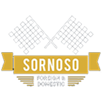 Sornoso's Auto - Oil Change, Brakes, and Smog Logo