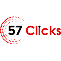 57 Clicks Logo