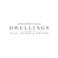 Dwellings Tile, Stone & Design Logo