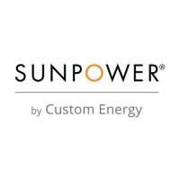 SunPower by Custom Energy Logo