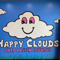 Happy Clouds Smoke Shop Logo