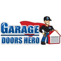 Garage Doors Hero and Gate Logo
