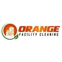 Orange Facility Cleaning Logo