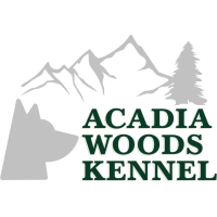 Acadia Woods Kennel Logo