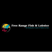 Free Range Fish & Lobster Logo