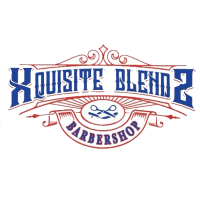 Xquisite Blendz Barbershop Logo