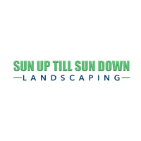 Sun Up Till Sun Down Landscaping Logo