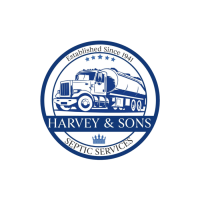 Harvey and Son's Septic Tank Service Logo