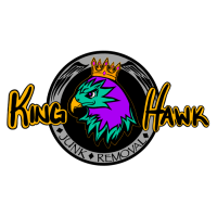 King Hawk Junk Removal Logo