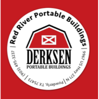 Red River Portable Buildings-Powderly Logo