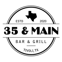 35 & Main Bar and Grill Logo