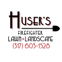 Huser's Firefighter Lawn + Landscape Logo