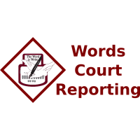 Words Court Reporting Services Logo