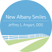 New Albany Smiles: Jeffrey L Angart DDS Logo