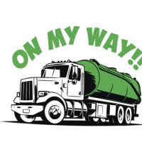 On My Way Septic Inc Lift Station Grease Trap Storm Drain Logo