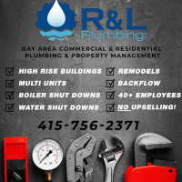 R & L Plumbing/HVAC Logo