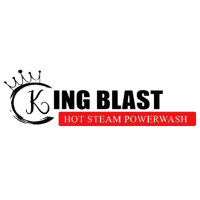 King Blast Hot Steam Powerwash Logo