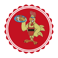 KDK's Chicken and Waffles Logo