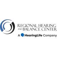 Regional Hearing and Balance Center, a HearingLife Company Logo