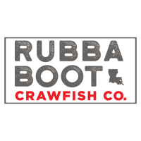 Rubba Boot Crawfish Co. Logo