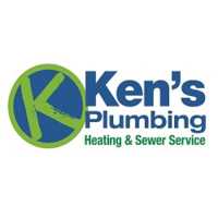 Ken's Plumbing, Aaron Sewer, Casper Heating Logo