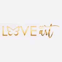 love of art by nk Logo