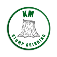KM Stump Grinding Logo