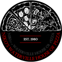 Nikos Waterville House of Pizza Logo