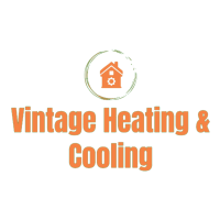 Vintage Heating & Cooling Logo