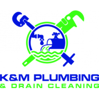 K&M Plumbing & Drain Cleaning Logo