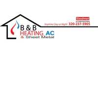 B&B Heating, AC,& Sheet Metal Logo